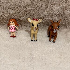 Vintage Memory Lane Rudolph figures